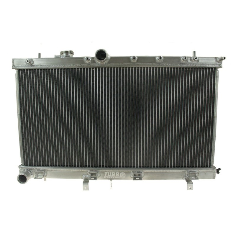 Full Alloy Sport Cooling Radiator med trycklock för Subaru Impreza WRX/STI 2001-2008