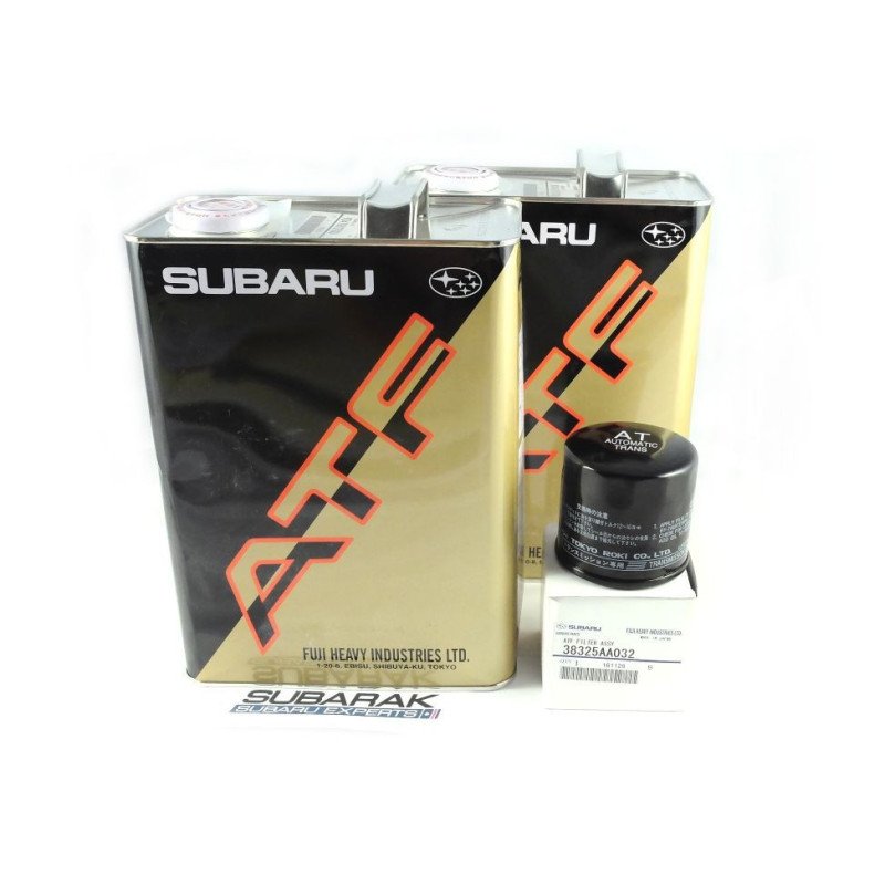 Kit genuino de aceite y filtro de transmisión automática Subaru K0410Y0700 + 38325AA032