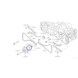 O-Ring cu curea în V pe arborele cotit pentru Subaru cu motoare FA/FB / 806939060