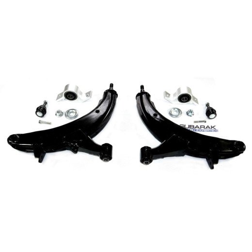 Front Lower Control Arms with Bushings and Ball Joints Kit - fits Subaru Forester SG