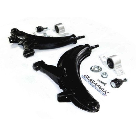 Front Lower Control Arms with Bushings and Ball Joints Kit - fits Subaru Forester SG
