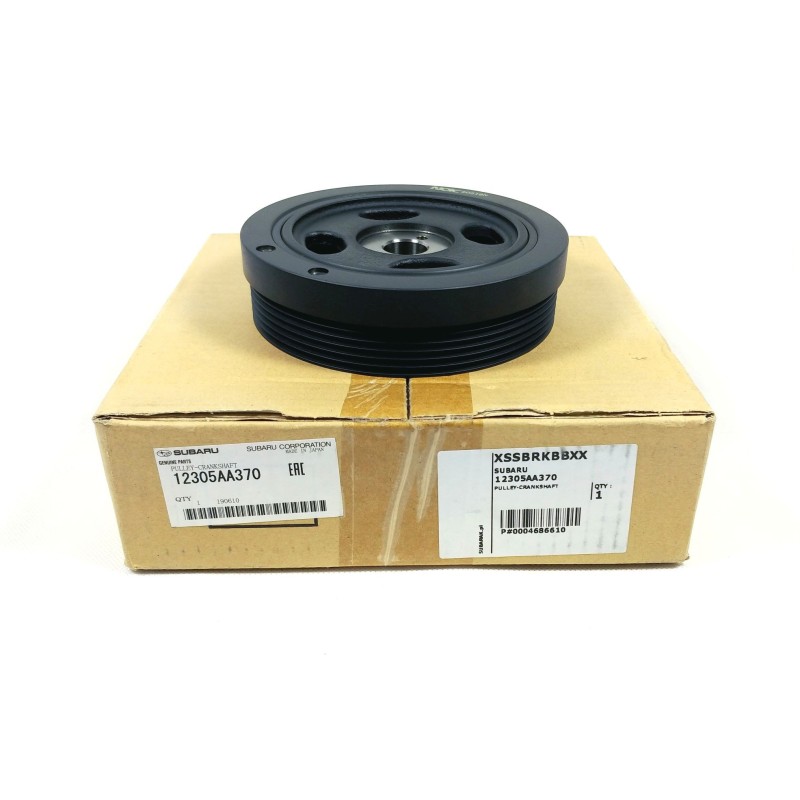 Polia da cambota do motor para Subaru com motores FB e FA BRZ / 12305AA370