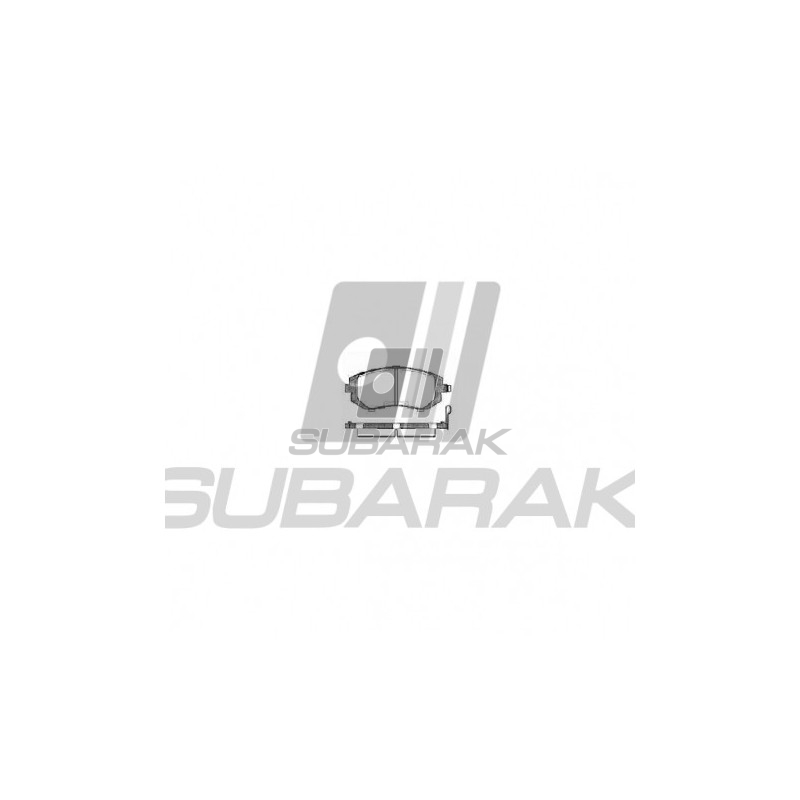 Brembo Brake Pads Front fit Subaru Impreza / Forester / Legacy / BRZ Brembo Brake Pads Front fit Subaru Impreza / Forester / Legacy / BRZ