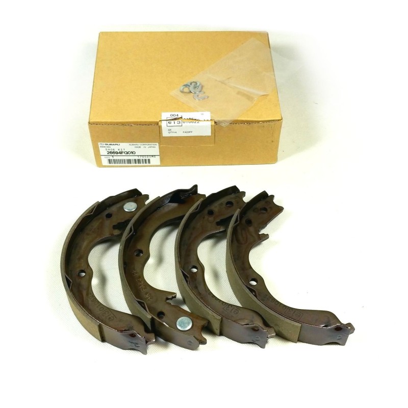 Kit de zapatas de freno originales para Subaru Impreza / Forester / 26694FG010