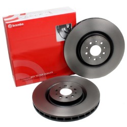 "Brembo" 266 mm galiniai stabdžių diskai tinka "Subaru Impreza" / "Forester" / "Legacy" / "Outback