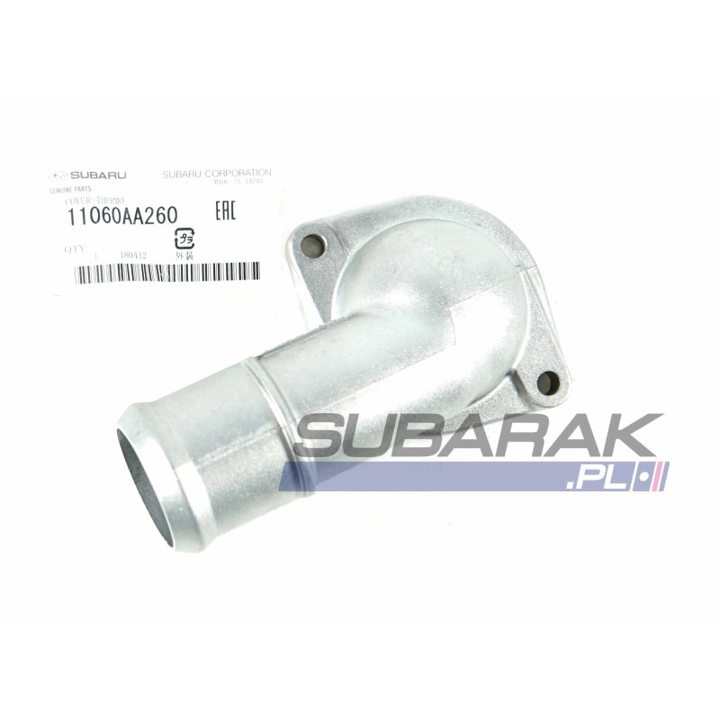 Entrada de água Subaru genuína / Tampa Thermo 11060AA260 cabe nos motores FB