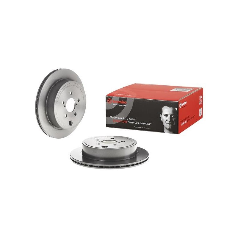 Brembo ventilējamie 290 mm aizmugurējie bremžu diski Subaru Outback / BRZ