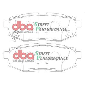 Brzdové destičky DBA Street Performance REAR vhodné pro Subaru Forester / Tribeca / BRZ