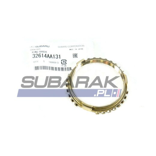 Anel de Transimissão Manual Subaru Genuíno Baulk 32614AA131