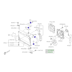 Subaru Braçadeira para mangueira de água D38.5 / 909170064