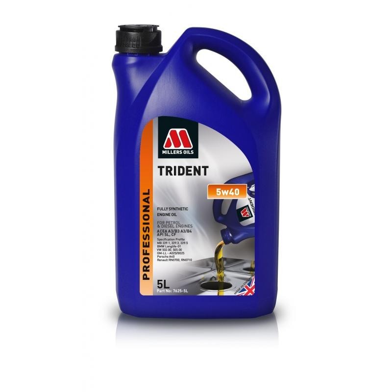 Millers Oils Trident 5w40 5L