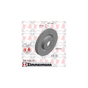 Спирачни дискове Zimmermann 316mm ПРЕДНИ за Subaru Legacy / Outback