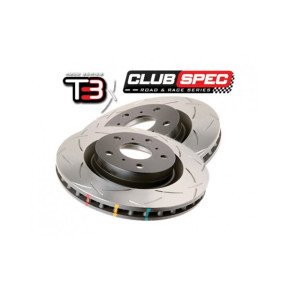 DBA 4000 T3 326mm Brake Discs FRONT fit Subaru Impreza STI