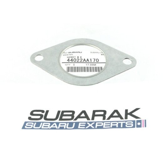 Original Subaru udstødningsrør opadgående rør nederste pakning 44022AA170 passer til Impreza GT WRX STI
