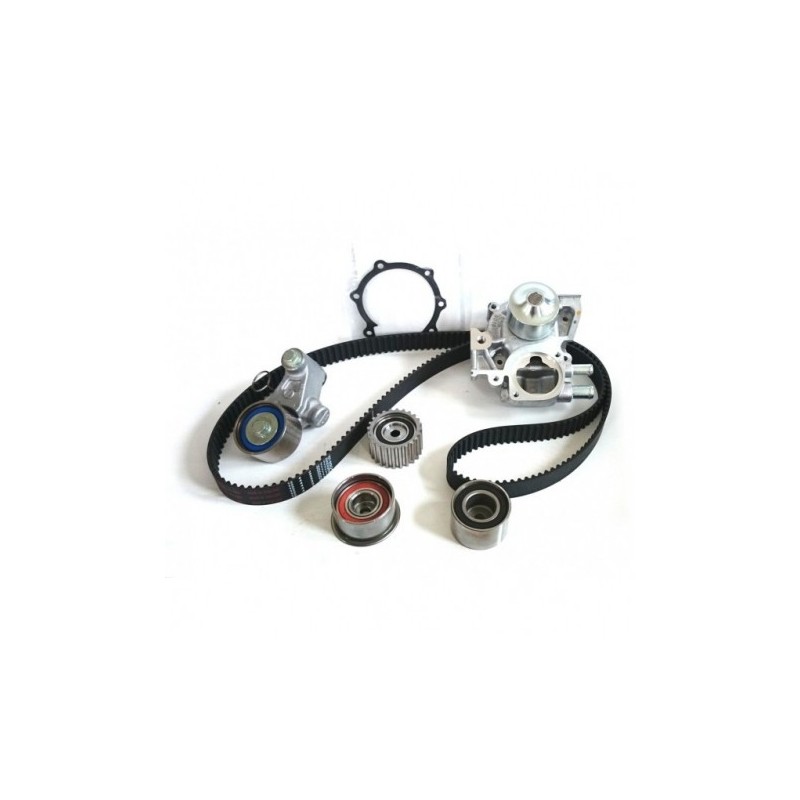 Kit cinghia Tminig con pompa dell'acqua per Subaru Impreza / Legacy / Forester. Due attacchi dell'acqua su un lato, motori SOHC